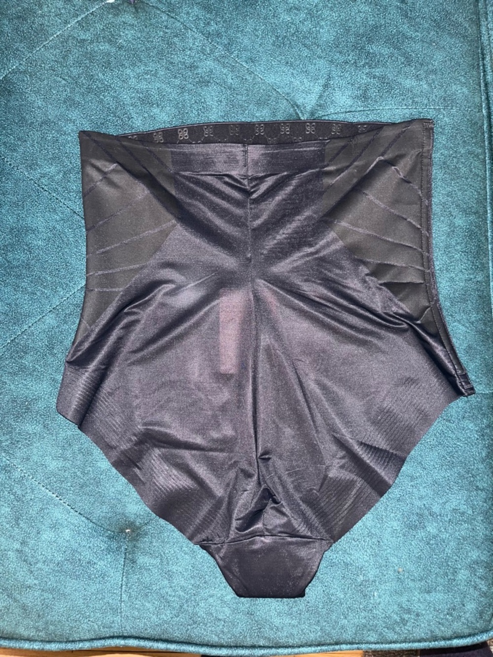 Honeylove ShadowSculpt High-Waist Brief Black Medium shapewear seamless - Picture 6 of 12